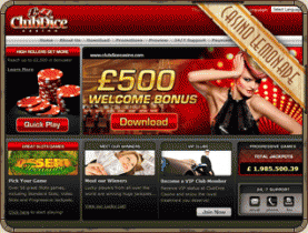 Screenshot Club Dice Casino
