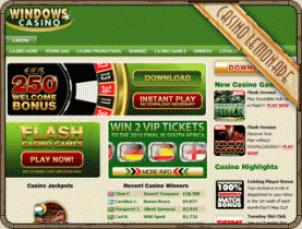 Screenshot Windows Casino