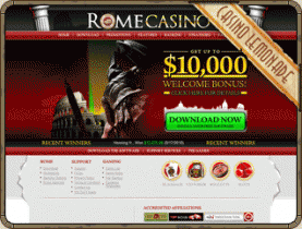 Screenshot Rome Casino