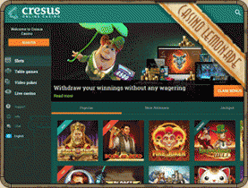 Screenshot Cresus Casino