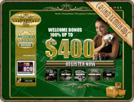 Screenshot Casino ParisWin